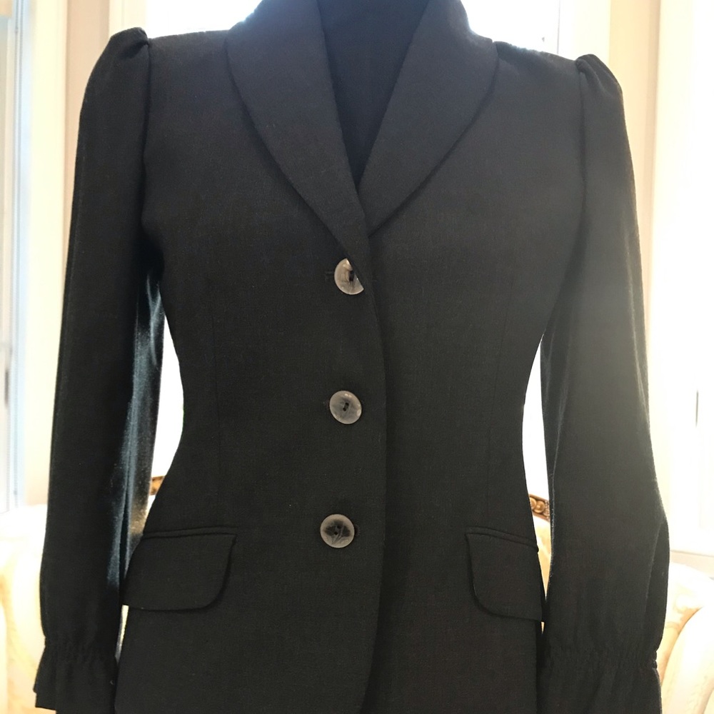 Ladies puff sleeve blazer - Picture 2 of 7